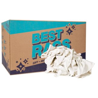 Empire Rags - Knit New White (25lb)