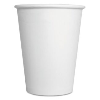 Cup, Paper, Hot, 12 oz., White