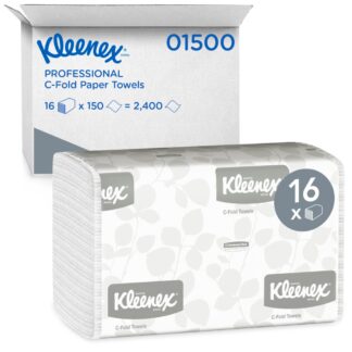 Kleenex C-Fold Paper Towel - 10.125" x 13.15", White