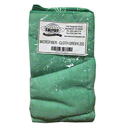 Empire Cleaning Supply Microfiber Cloth Green 200