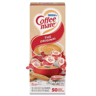 Coffee Mate, Creamer, Mini Cups, Original, 50 Per Box, 4 Boxes Per Case