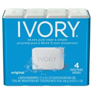 P&G, Classic Ivory Bath Bar Soap , 4.5 oz.