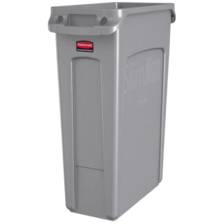 23g Gray Slim Jim Wastebasket