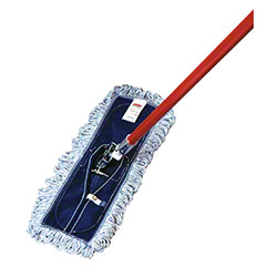 Rubbermaid, Finish Mop - 18" L x 5" W, Looped Fringe
