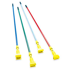 Rubbermaid, Clamp Style Mop Handle - 60", Vinyl/Aluminum