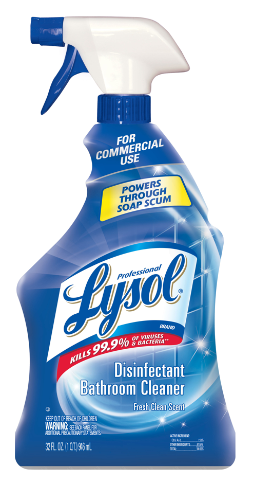 Professional Lysol, Disinfectant Basin Tub & Tile Cleaner