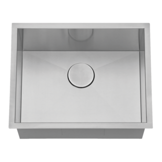 Hive, Stainless Steel Sink, Handmade, Zero Radius, H-UZ101X-ZR, 9" Deep