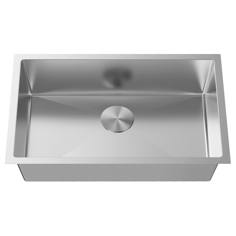Hive, Single Bowl Kitchen Sink, Stainless Steel, H-UZ105X-30