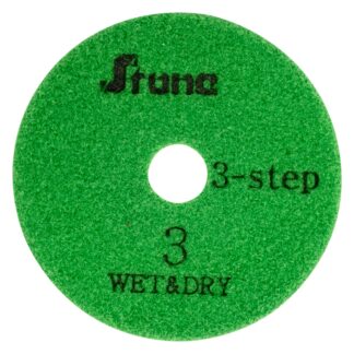 Hybrid 3-Step Polishing Pad, For ENG Stone, 4", Position 3