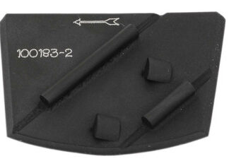 X Series Quick Change PCD Scraper with Sacrificial Bars, Left Hand Rotation