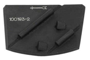 X Series Quick Change PCD Scraper with Sacrificial Bars, Left Hand Rotation