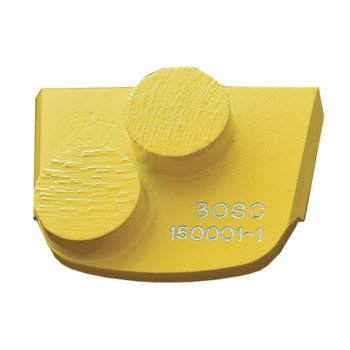 X-Series Two Button Quick Change Trap, 120 Grit, Soft Concrete