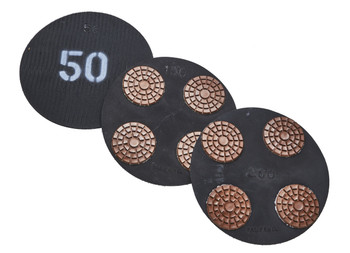 Husqvarna, Flex Wet Polishing Pad, Size 10", Grit 50