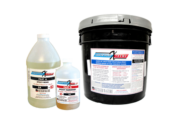 Armor-Hard Extreme Epoxy Kit w/Aggregate -Metzger/ McGuire, Dovetail Gray
