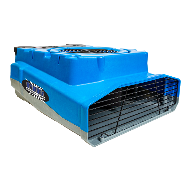 OmniDry, Low Profile Air Mover, Blue