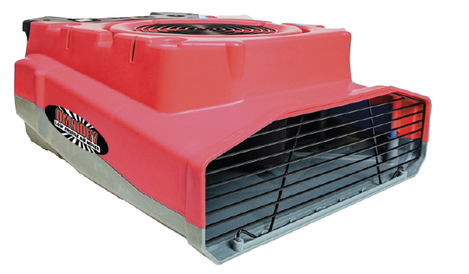 OmniDry Low Profile Air Mover, Red