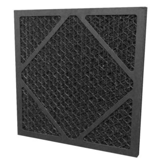 Phoenix Activated Carbon Filter, HEPA Filter, 18 in W, 1 in H