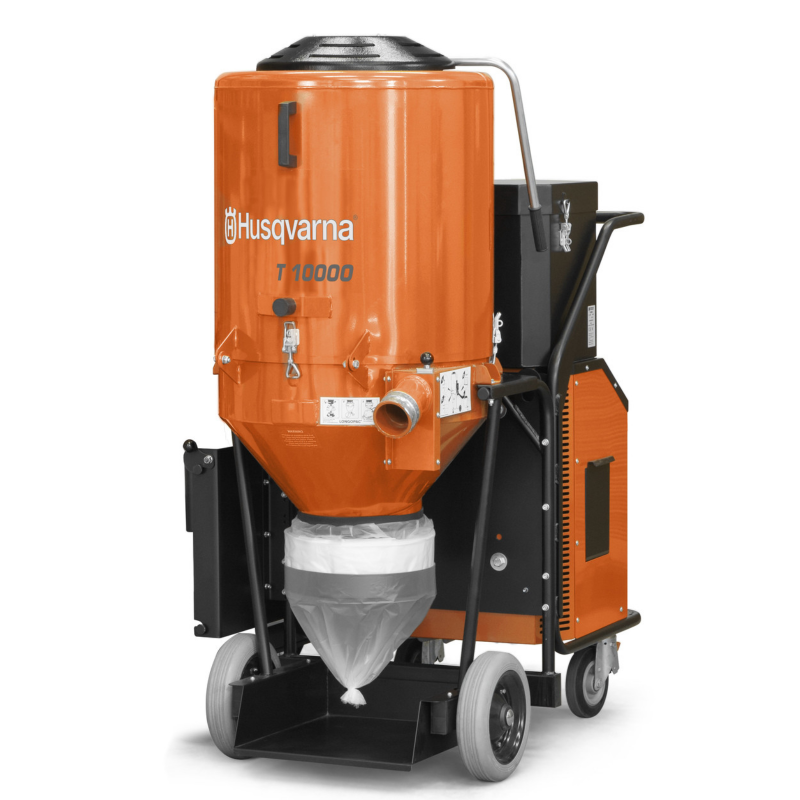 Husqvarna, Dust Collector, T10000, HEPA, Three-Phase