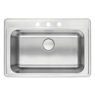 Hive, Stainless Steel Sink, Drop-In, ADA Compliant, H-105-DI-A5, 5-1/2" Deep