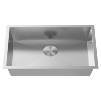 Hive, Stainless Steel Sink, Handmade, H-UZ105X-36ZR, 9" Deep