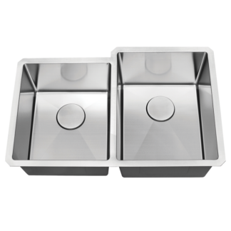 Hive, Stainless Steel Sink, Handmade, H-UZ201XR, 9" Deep