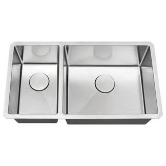 Hive, Stainless Steel Sink, Handmade, H-UZ203XR, 9" Deep