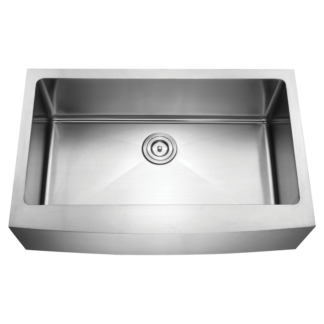 Hive, Single Equal Bowl Apron Kitchen Sink, Stainless Steel, H-UAZ105-30