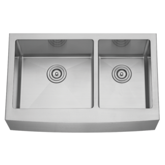 Hive, Stainless Steel Sink, Handmade Farmhouse, H-UAZ205, 9" Deep