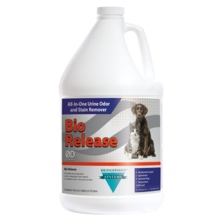 Bridgepoint Systems, All-In-One Urine Stain and Odor Solution, Bio Release, 1 Gallon