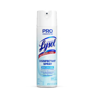 LYSOL Professional Disinfectant Spray - Crisp Linen 12/19 oz.