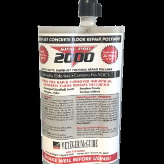 Metzger/ McGuire, Spal,Pro 2000 Repair Polyurea, Size 900 ML Cartridges (case of 6)