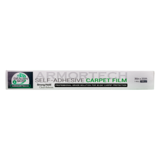 Dragon Skin, Premium Carpet Protection Film, Armortech, Clear, 36" x 250'