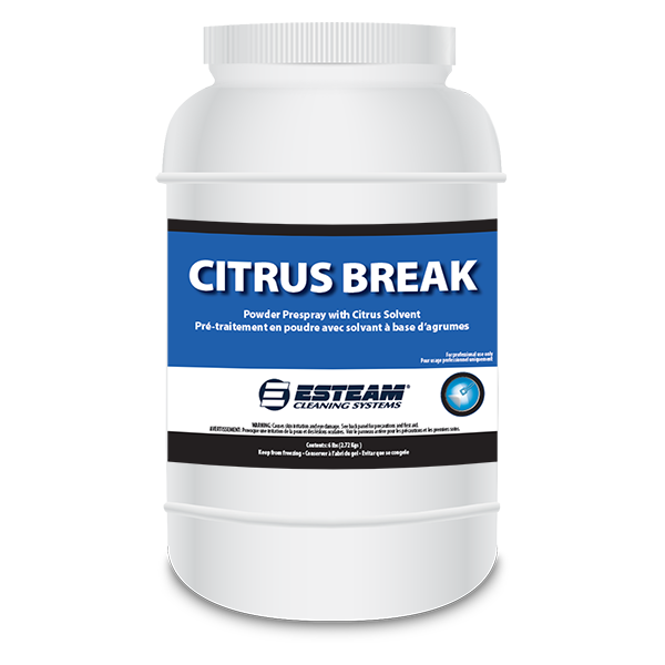 Esteam Citrus Break Pre-Spray, 6 Lb. Jar