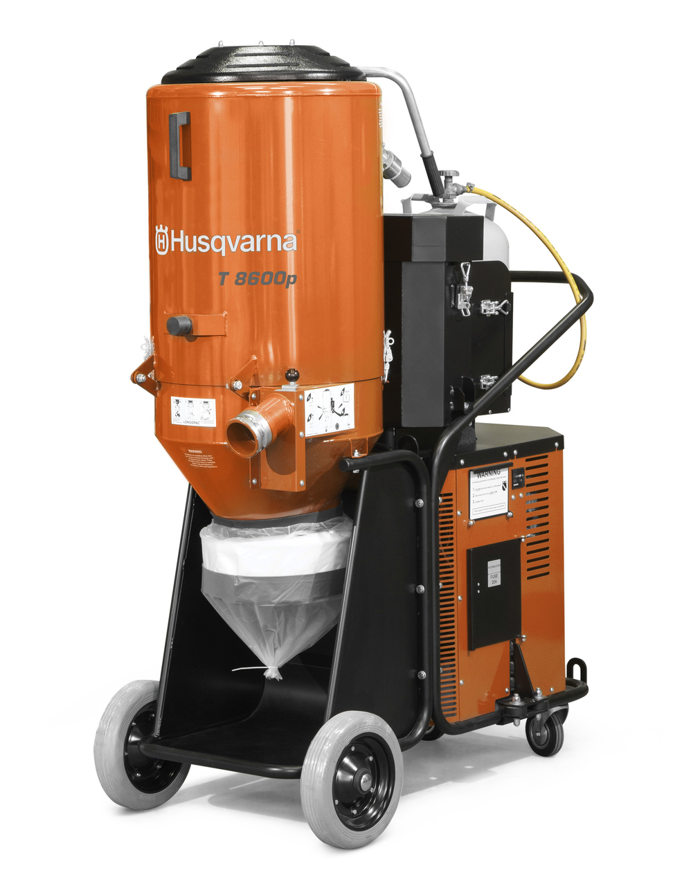 Husqvarna, Dust Collector, T8600, Propane,HEPA