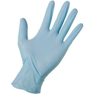 Shieldtech, Nitrile Gloves, DS600, Blue, 6 MIL, Powder Free, Size L, 100 Per Box