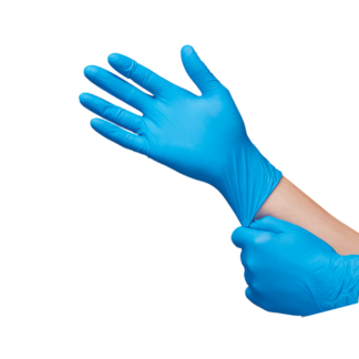 Shieldtech, Nitrile Gloves, DS600, Blue, 6 MIL, Powder Free, Size S, 100 Per Box