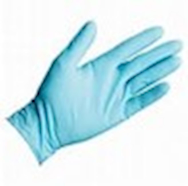 Shieldtech, Nitrile Gloves, DS600, Blue, 6 MIL, Powder Free, Size M, 100 Per Box