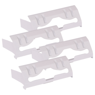 Tork Xpress Small Recessed Cabinet Paper Towel Adapter White H2, One-at-a-Time Dispensing, 309697 (x4)