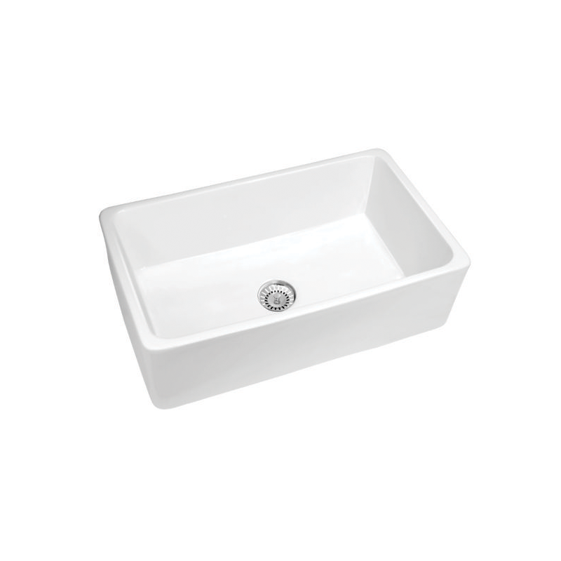 Hive, Single Bowl Sink, Ceramic, Farm House
