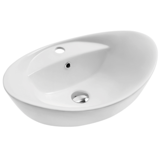 Hive, Ceramic Vessel Sink, Denebola, H-CV09W, White, 22-3/4" X 15-1/4" X 8-1/2"