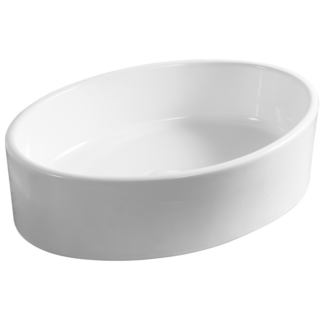 Hive, Ceramic Vessel Sink, Lynx, H-CV13W, White, 19-1/4" X 13-3/4" X 5-1/2"