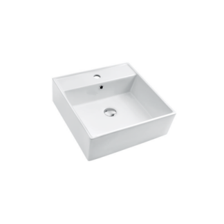 Hive, Ceramic Vessel Sink, Adhara, White