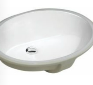 Hive, Lavatory Sink, Polaris, Oval, Biscuit