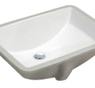 Hive, Lavatory Sink, Avior, Rectangular, Biscuit