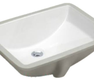 Hive, Lavatory Sink, Avior, Rectangular, Black