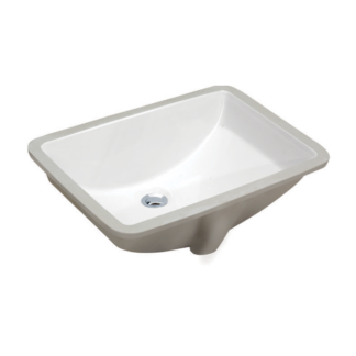 Hive, Lavatory Sink, Avior, Rectangular, White