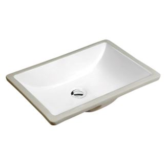 Hive, Undermount Lavatory Sink, Chara, H-1611W, White, 16" X 11", ADA Compliant