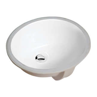 Hive, Undermount Lavatory Sink, Ogle, H-1311W, White