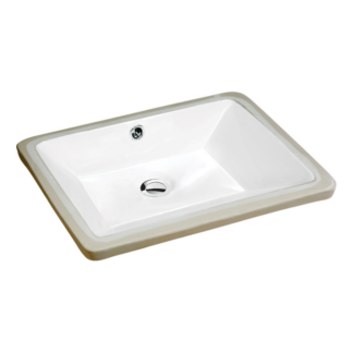 Hive, Undermount Lavatory Sink, Masses, H-1411W, White, ADA Compliant