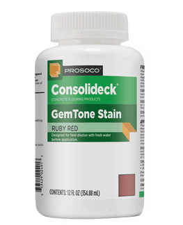 Consolideck GemTone Stain, 12 ounces, Caribbean Blue